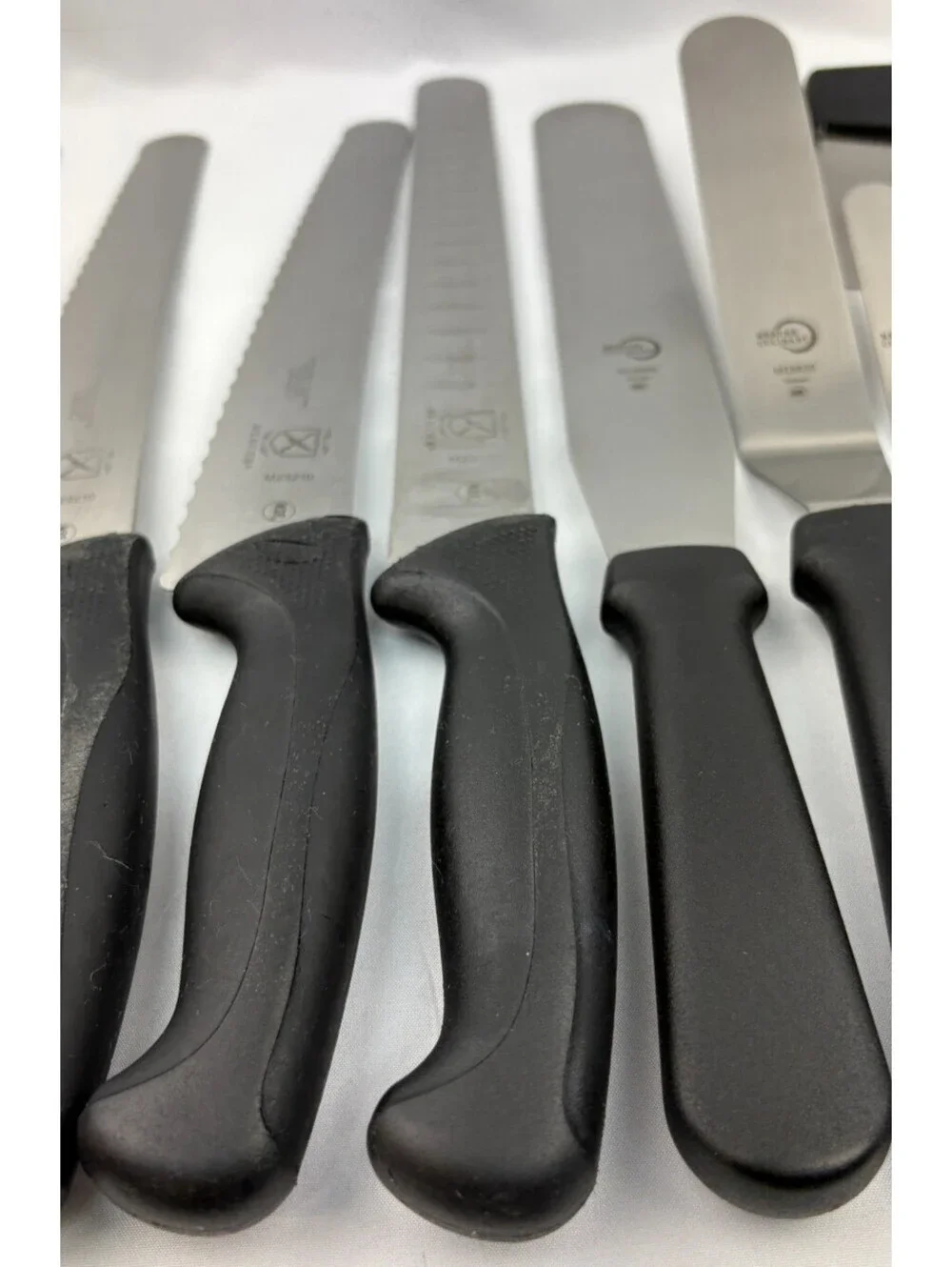Mercer Culinary 11pc Lot of Stainless Steel Kitchen/Baking Cutlery